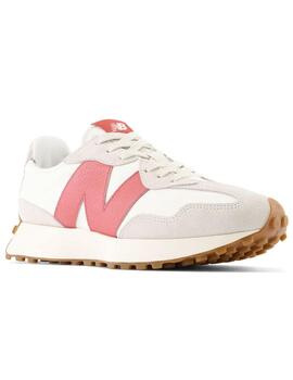 Zapatillas New Balance 327 claras para chica