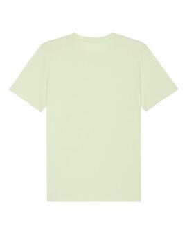 Camiseta Buddy verde logo turquesa