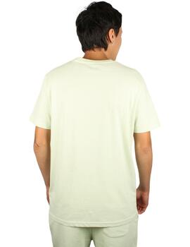 Camiseta Buddy verde logo turquesa