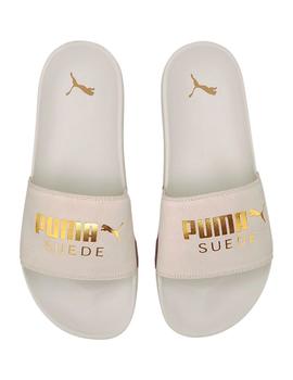 Chanclas Puma blancas para mujer