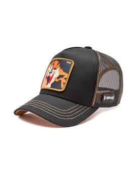 Gorra Capslab Diablo de Tasmania negra