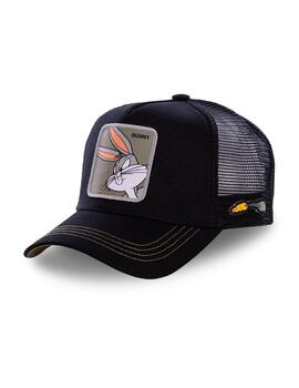 Gorra Capslab Bugs Bunny negra