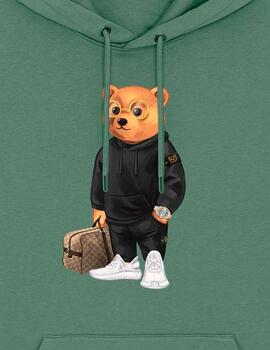 Sudadera del oso Baron Filou LVII verde