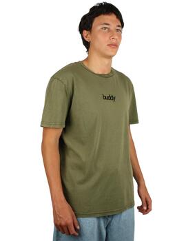 Camiseta Buddy 3D verde khaki para hombre
