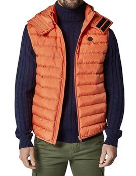 Chaleco plumas Altona Dock naranja