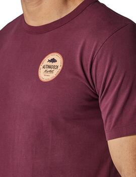 Camiseta Altona Dock Market granate