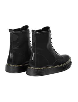 Botas D Franklin charol negro para mujer