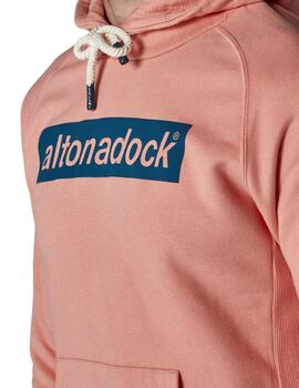 Sudadera Altona Dock coral