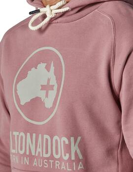 Sudadera Altona Dock vino