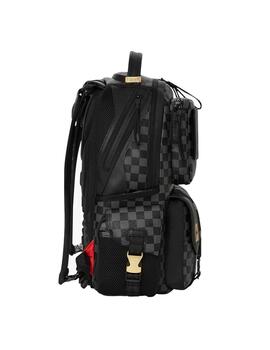 Mochila Sprayground Special OPS de cuadros negros