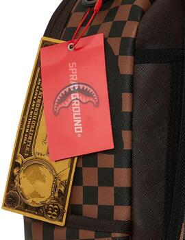 Mochila Sprayground Sip Camo Accent DLXSV marrón