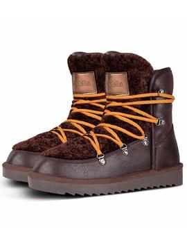 Botas D Franklin marrones para mujer