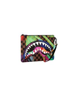 Bolso Sprayground Clutch Sharks in Paint