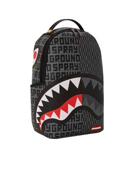 Mochila Sprayground Split Infinity cuadros grises