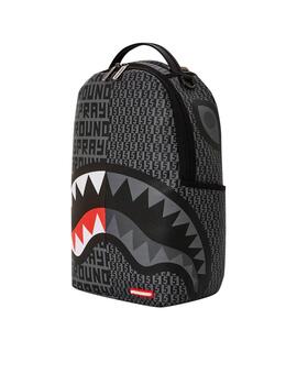 Mochila Sprayground Split Infinity cuadros grises