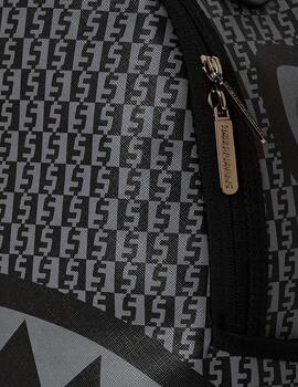 Mochila Sprayground Split Infinity cuadros grises