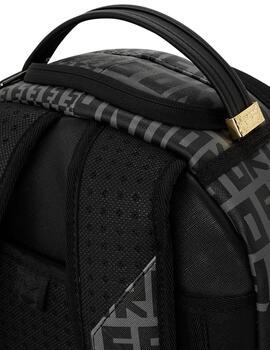 Mochila Sprayground Split Infinity cuadros grises