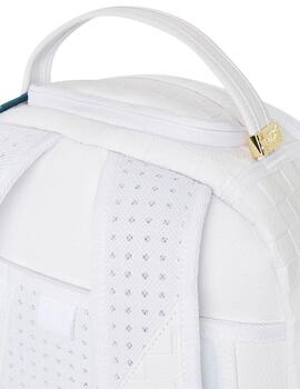 Mochila Sprayground Shark Trip DLX blanca