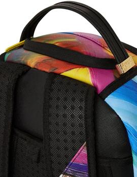 Mochila Sprayground Sharks in Paint marrón