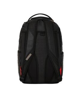 Mochila Sprayground negra Sip Weave DLXSV unisex