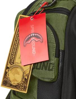 Mochila Sprayground Special OPS Mach verde militar