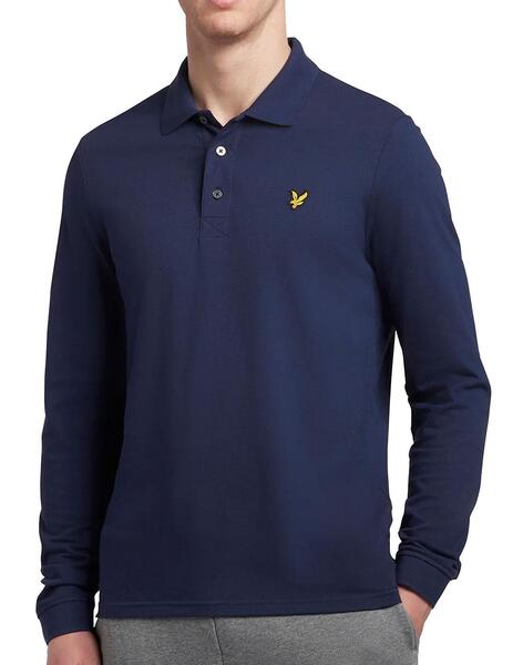  Lyle & Scott Polo con punta para hombre, azul, Azul : Ropa,  Zapatos y Joyería