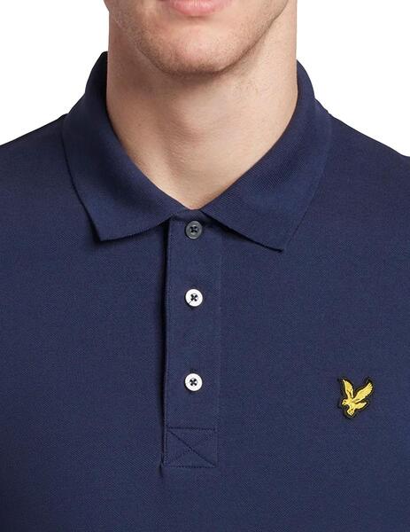  Lyle & Scott Polo con punta para hombre, azul, Azul : Ropa,  Zapatos y Joyería