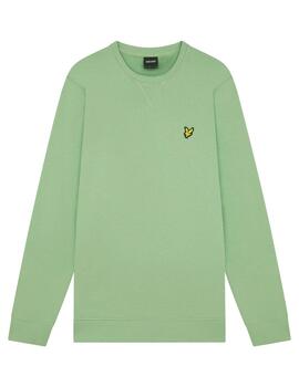 Sudadera Lyle Scott verde para hombre