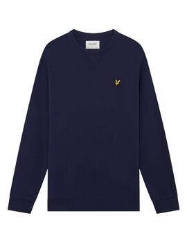 Sudadera Lyle Scott azul marino para hombre