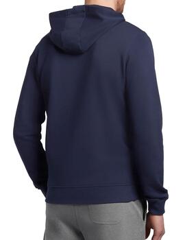 Chaqueta Lyle Scott azul marino con cremallera para hombre