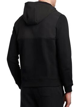 Chaqueta cremallera negra Lyle Scott hombre