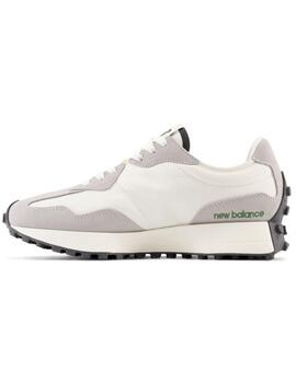 Zapatillas New Balance chica blancas con la N verde