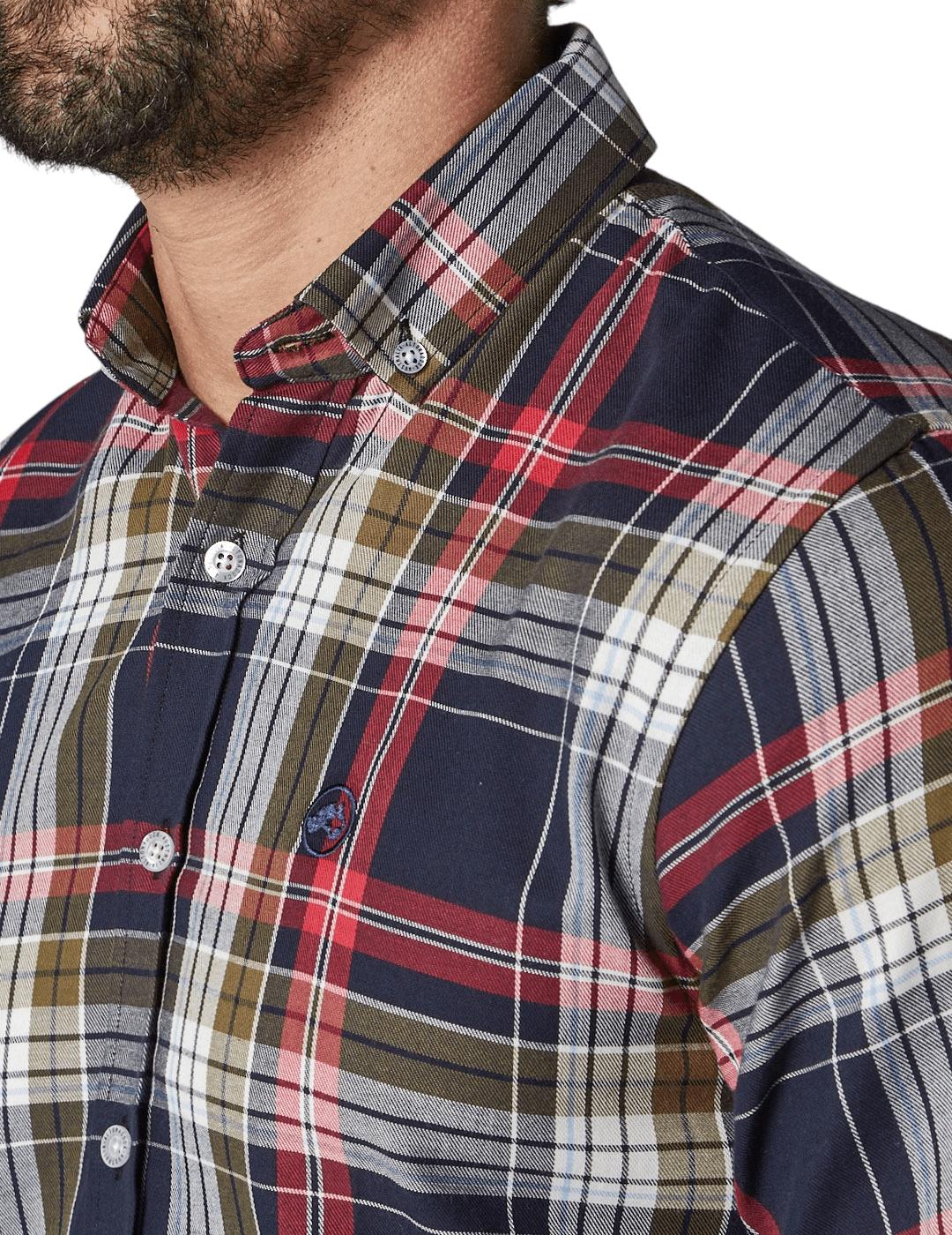 Camisa Altona Dock cuadros grandes