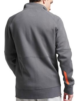Chaqueta Superdry Code Tech Loose gris para hombre