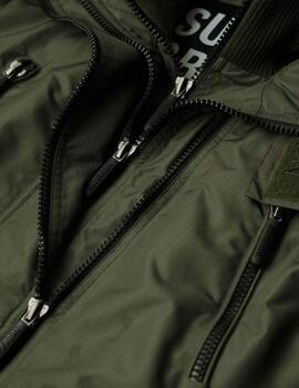 Chaqueta Superdry Mountain verde