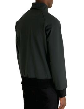 Bomber Lyle Scott Softshell Harrington negra