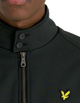Bomber Lyle Scott Softshell Harrington negra