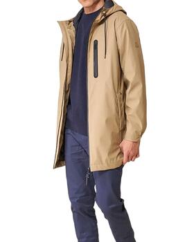 Chubasquero Tanta camel para hombre