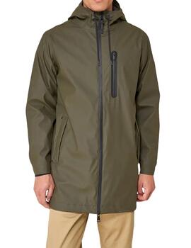 Chubasquero Tanta verde oliva para hombre