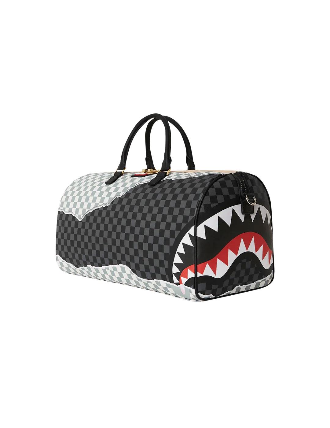 Bolso de viaje Sprayground estampado a cuadros