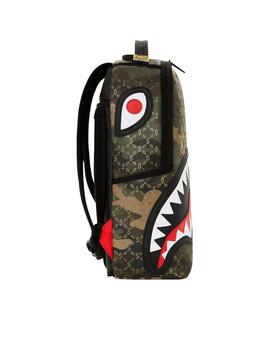 Mochila Sprayground verde camuflaje