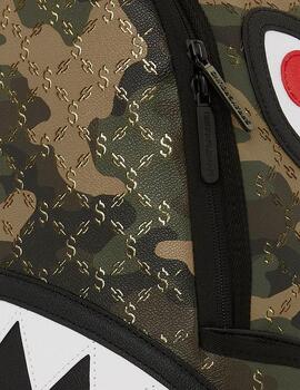 Mochila Sprayground verde camuflaje