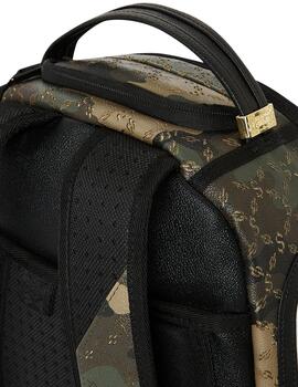 Mochila Sprayground verde camuflaje