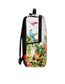 Mochila Sprayground blanca de flores