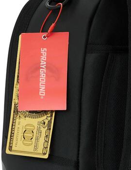 Mochila Sprayground negra para chico y chica