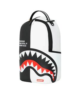 Mochila Sprayground blanca y negra