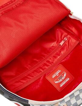 Mochila Sprayground cuadros LV