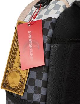 Mochila Sprayground cuadros LV