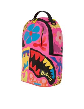 Mochila Sprayground rosa estampada