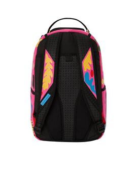 Mochila Sprayground rosa estampada
